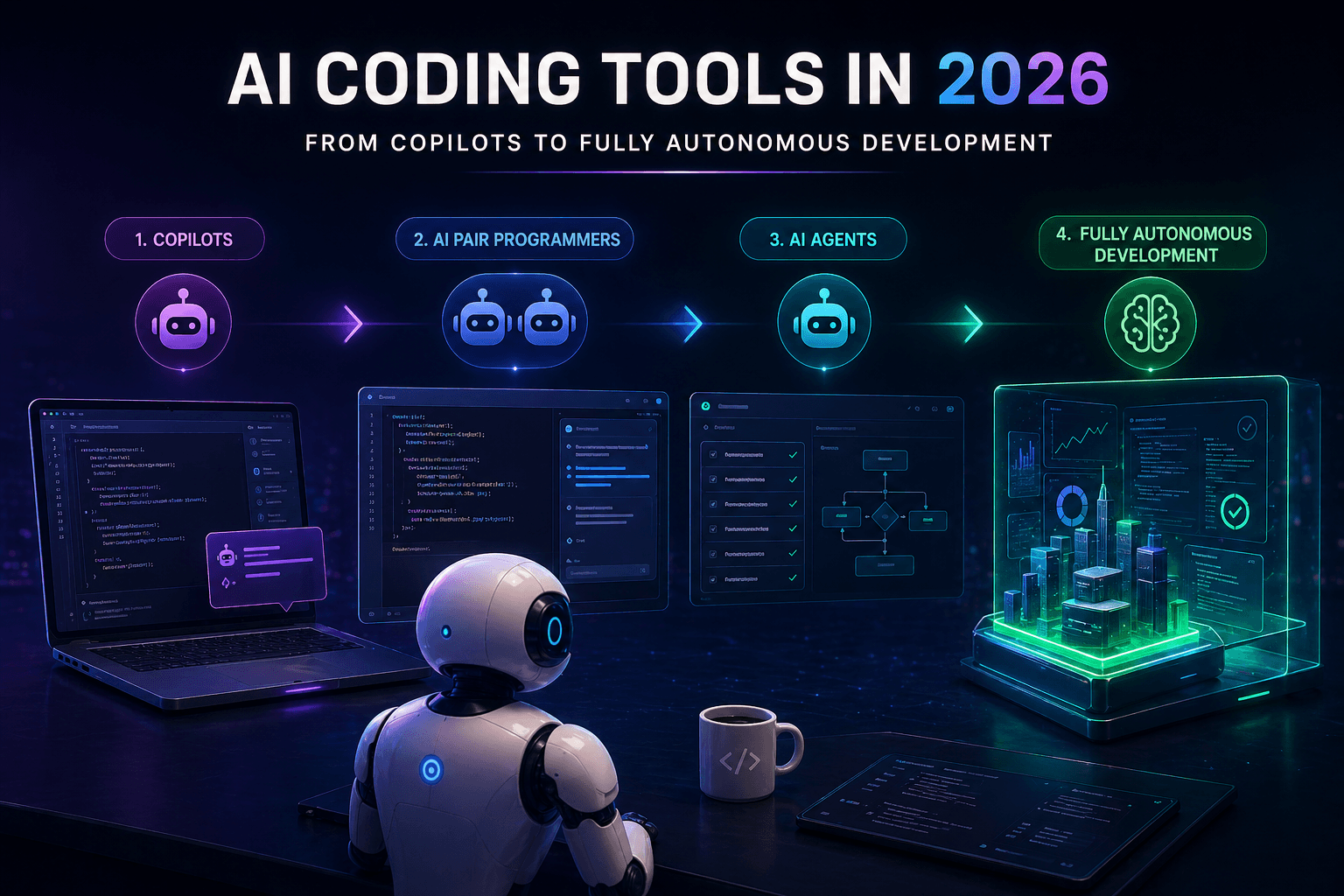 AI Coding Tools in 2026: From Copilots to Fully Autonomous Development