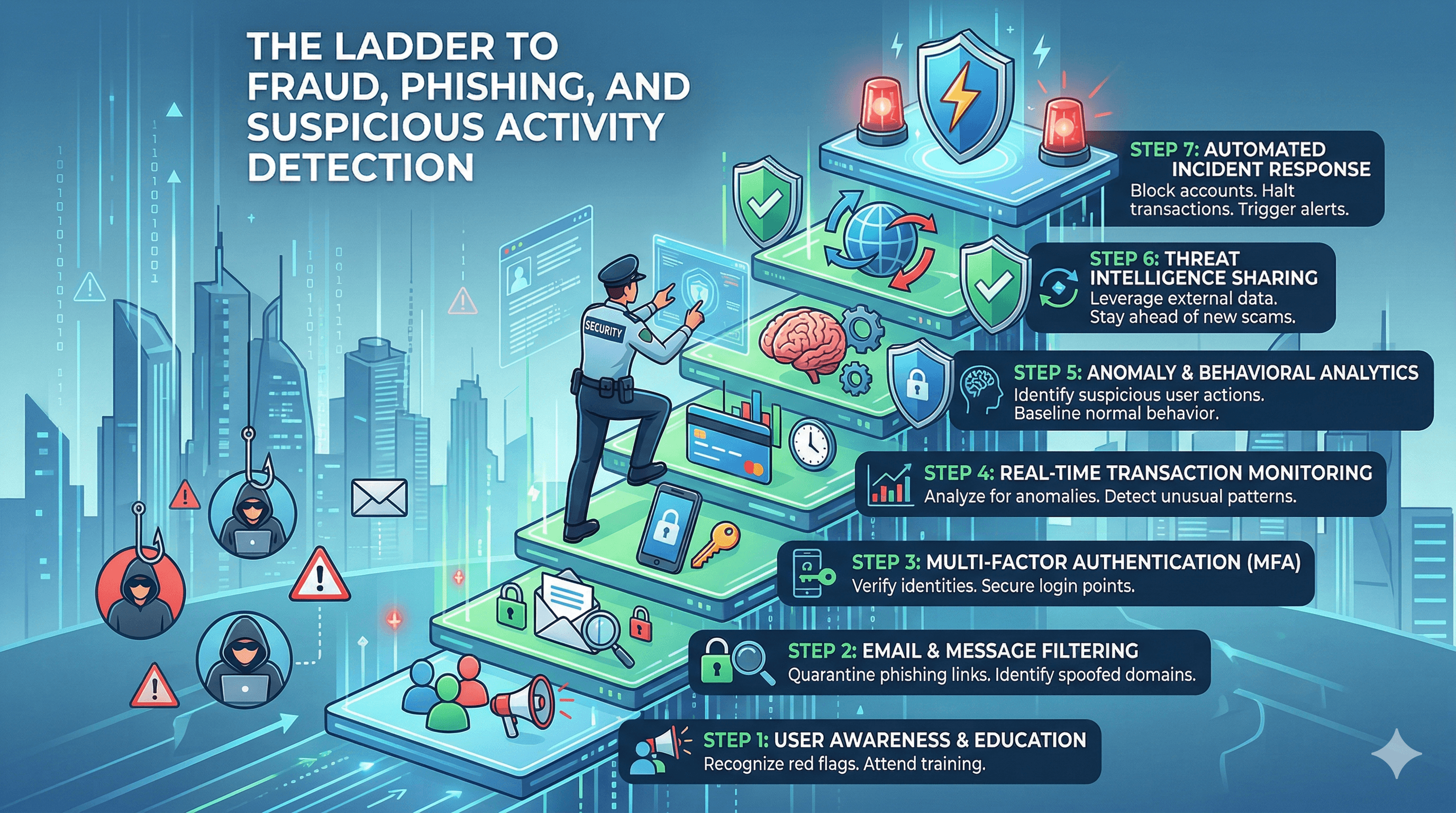 Detecting fraud, phishing, or suspicious activity